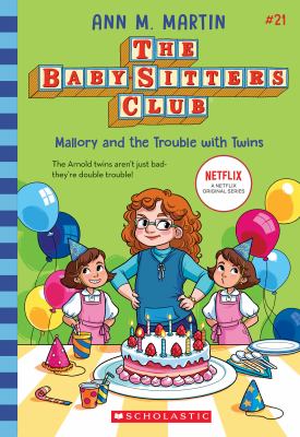 Mallory and the trouble with twins. 21 Book cover