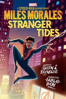 Miles Morales stranger tides Book cover